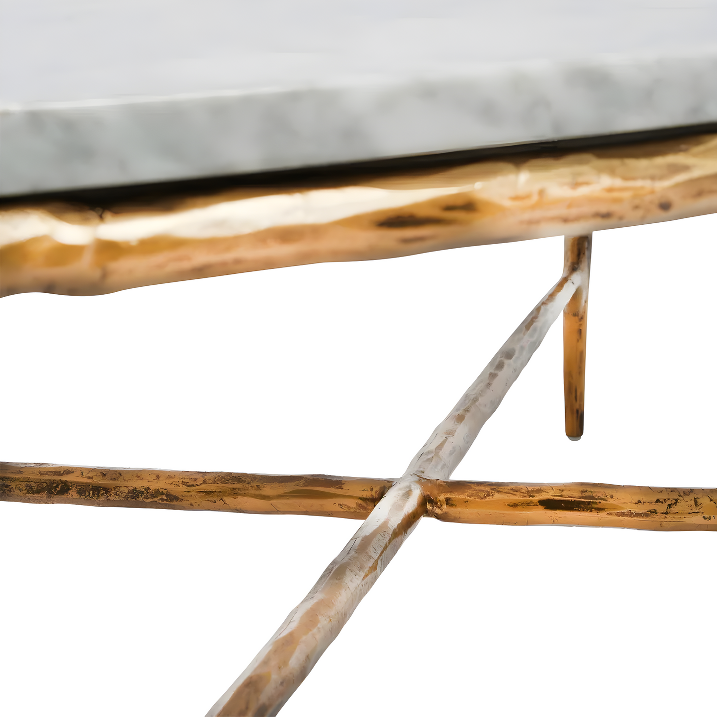 Aries Marble Top Square Coffee Table