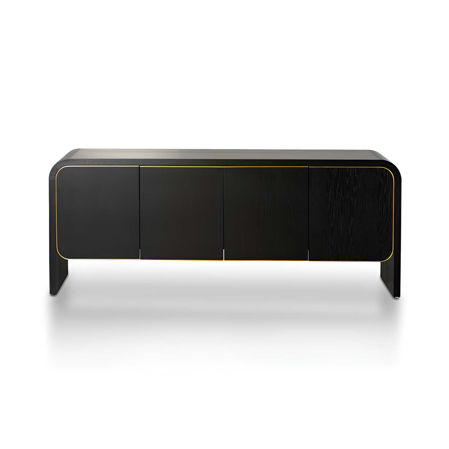 Brooklyn Textured Espresso Black Buffet, 2m