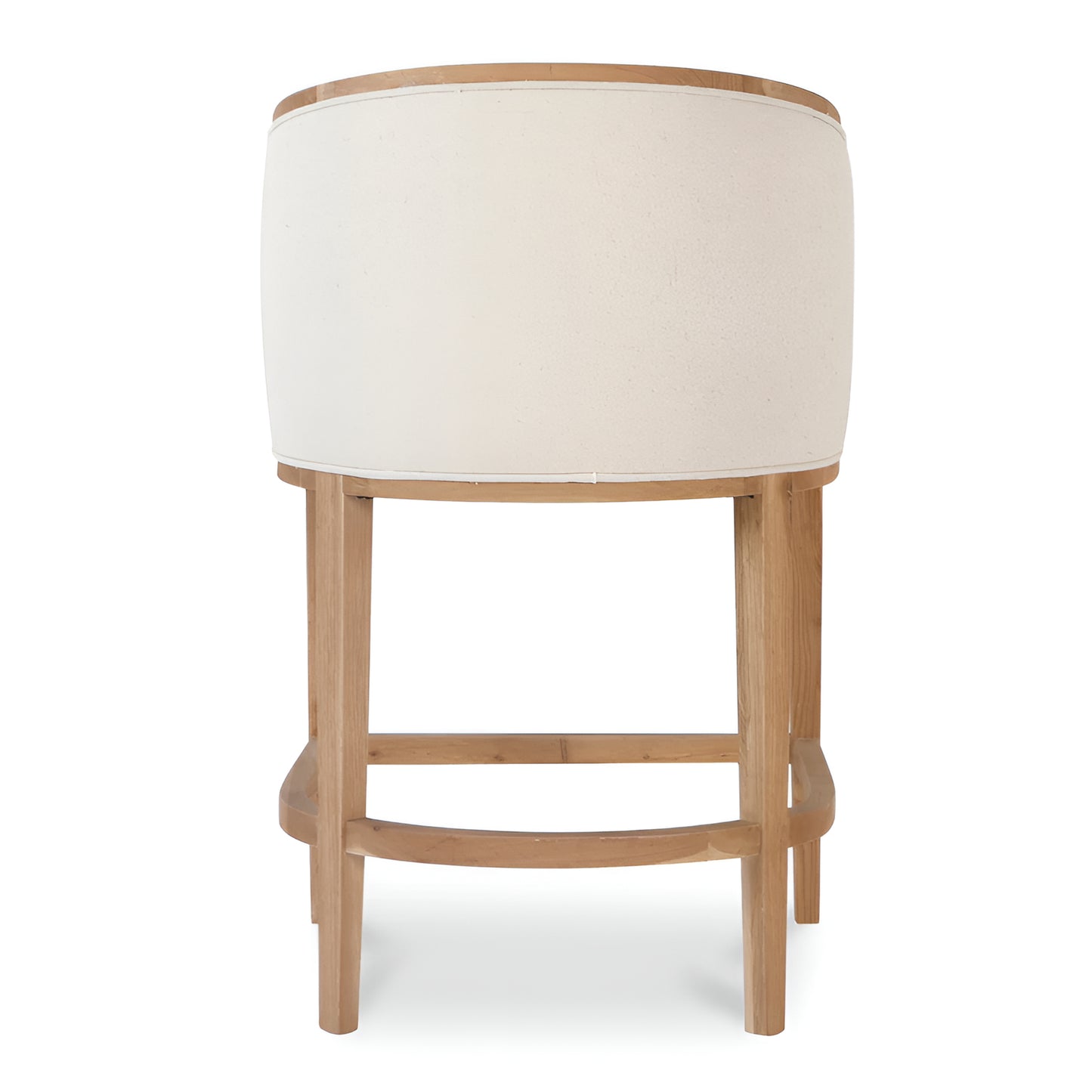 Fairfield | Coastal Mid Century Light Beige Bar Stool