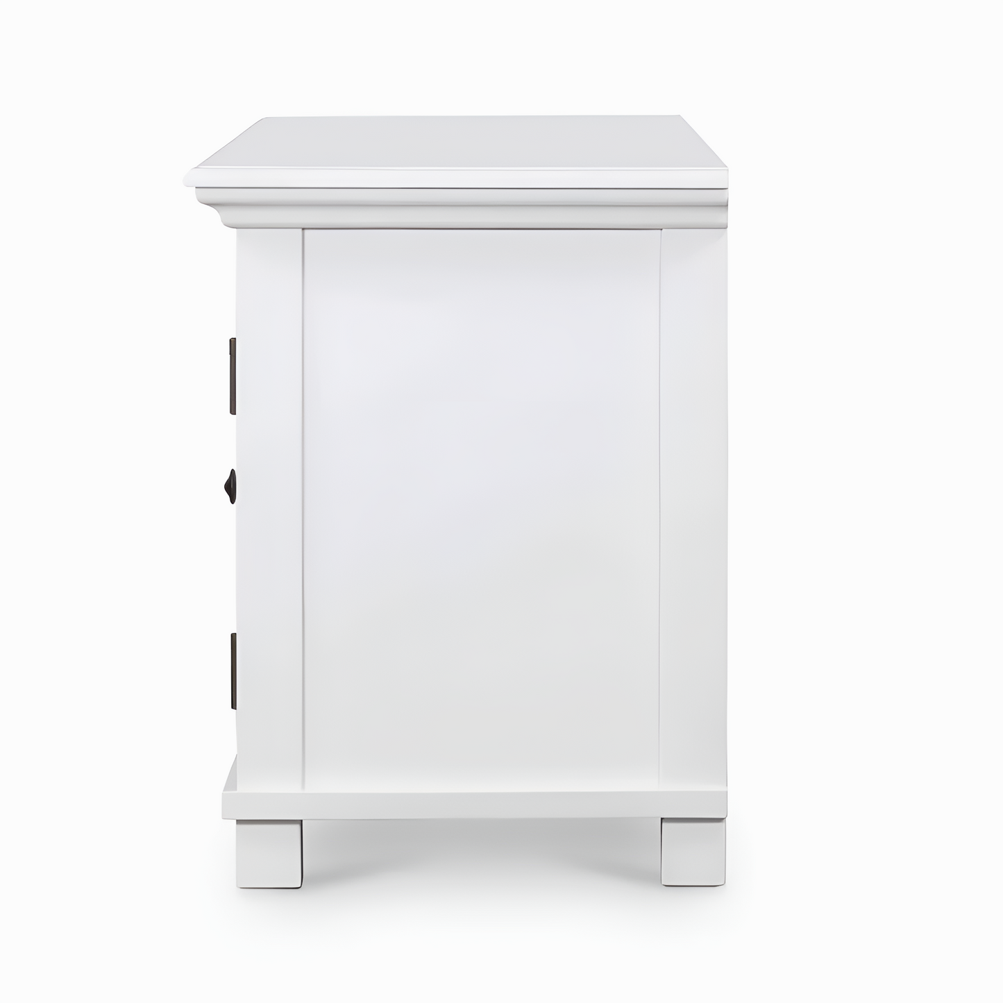 Sorrento Hamptons Entertainment Unit White, 1.7m