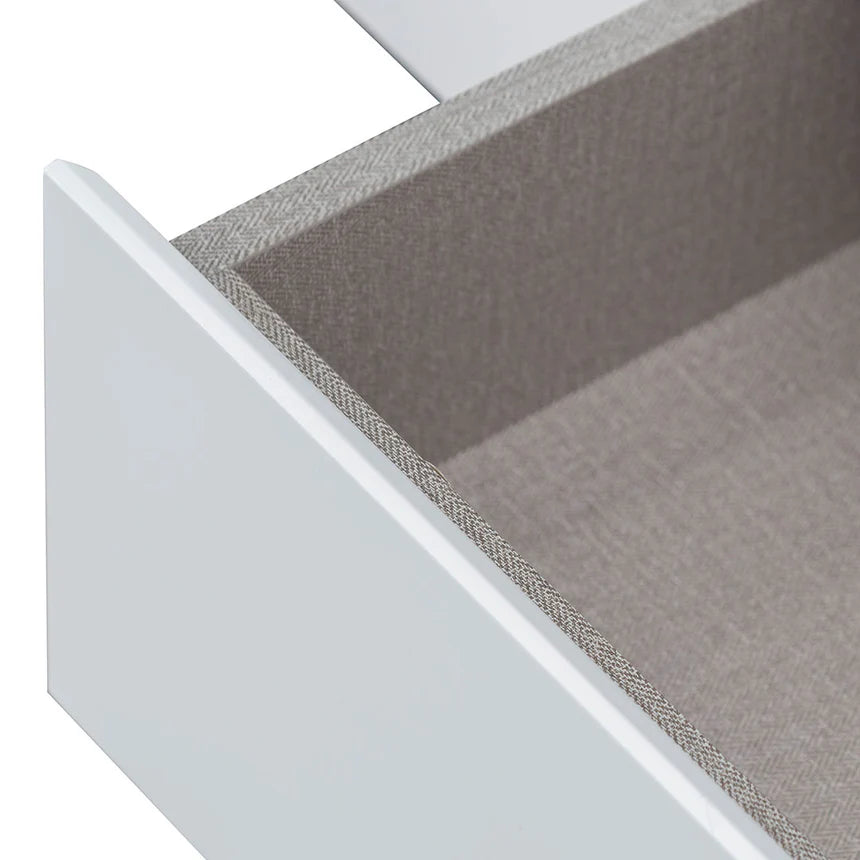 Oslo Entertainment Unit, White, 1.8m