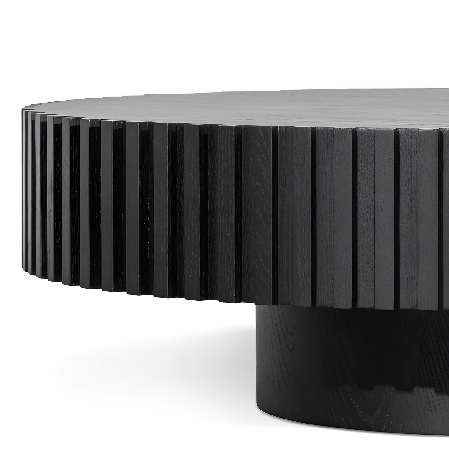 Zenith Black Oak Round Table.