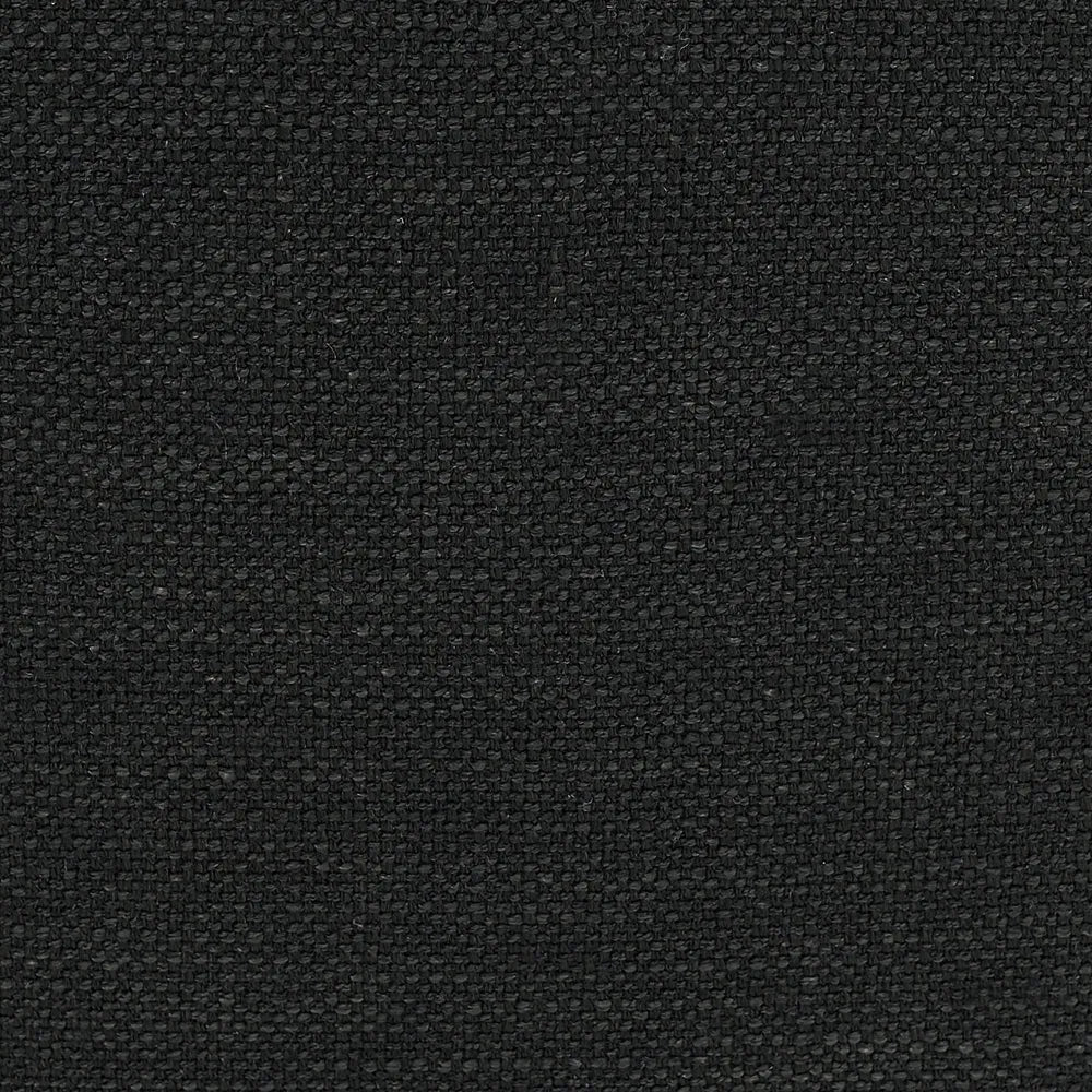 Maurice Charcoal Linen Buttoned Armchair With Studs.