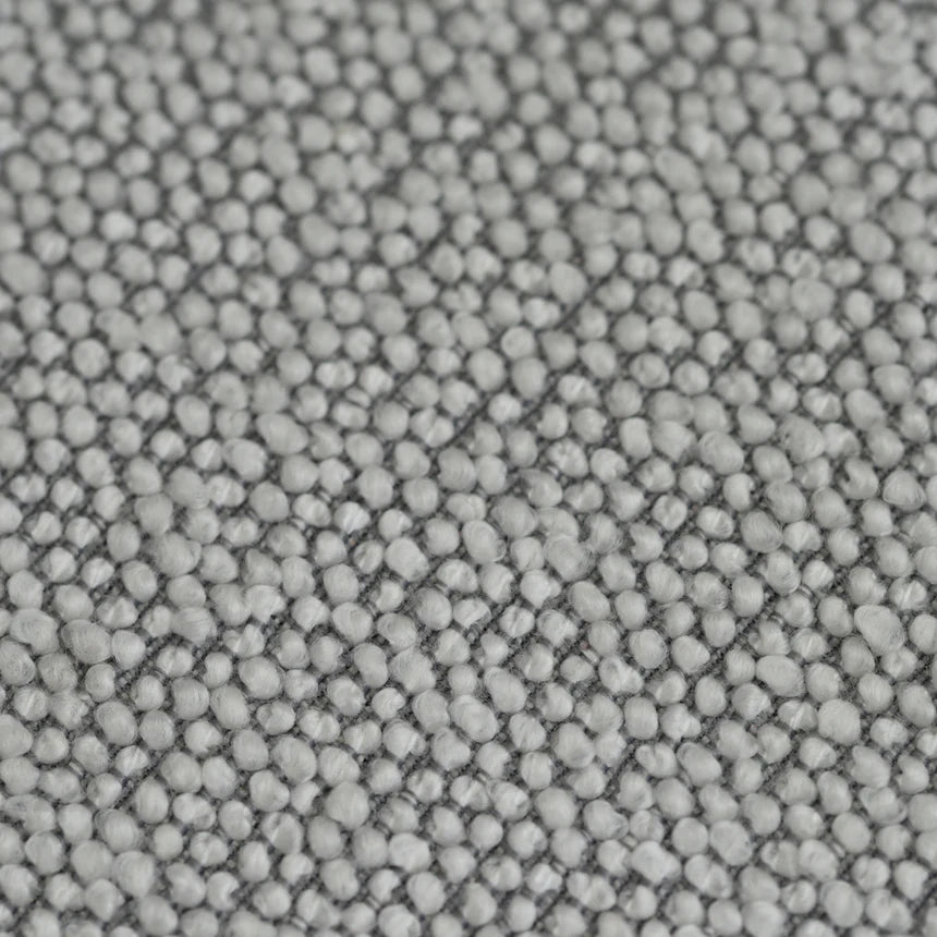 Ellis Grey Boucle and Brushed Gold Bar Stool