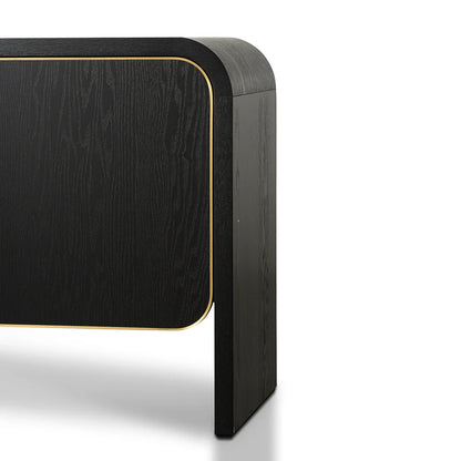 Brooklyn Textured Espresso Black Buffet, 2m