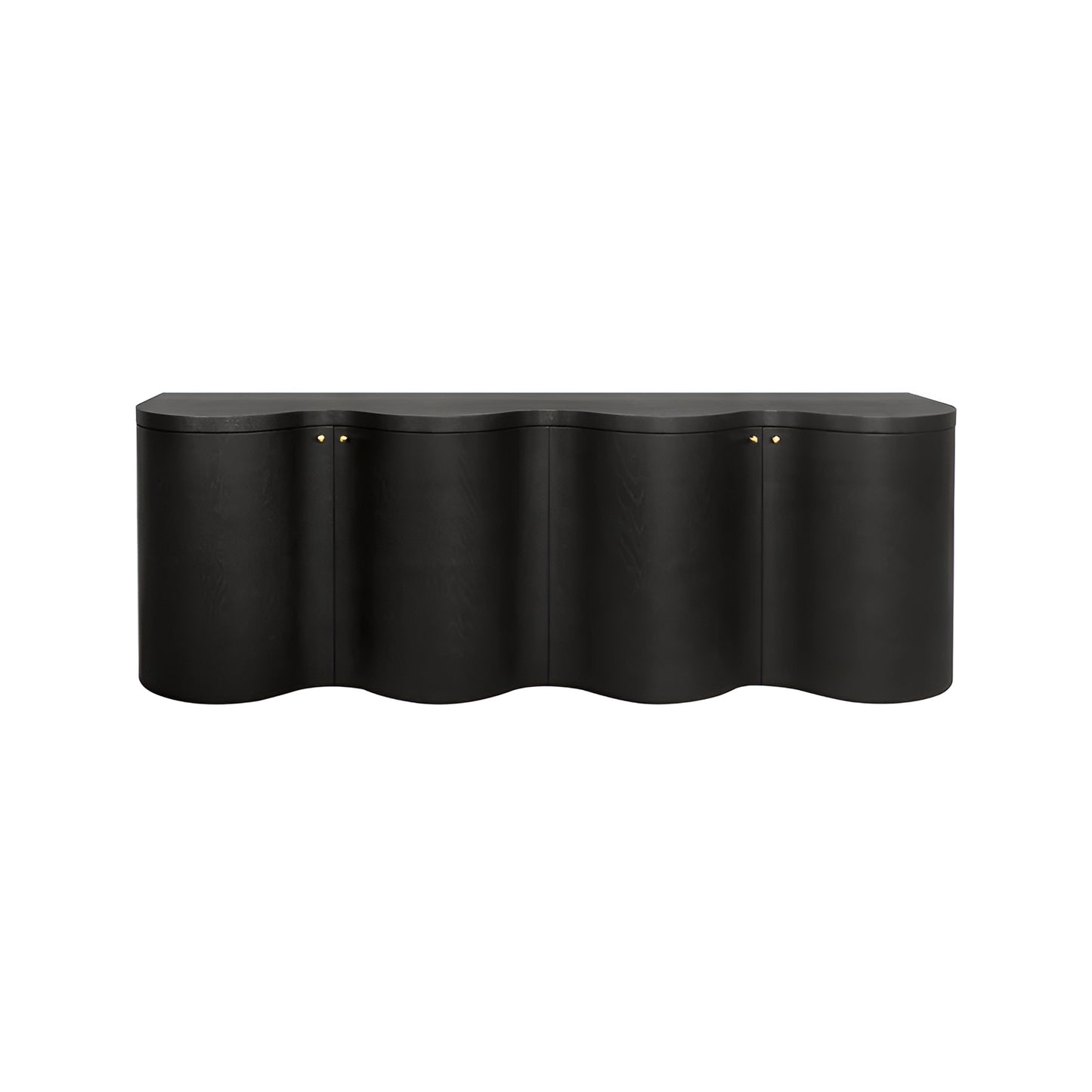 Liverpool Black Sideboard Unit, 2.15m