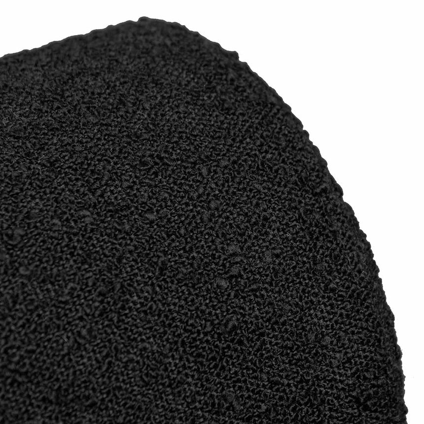Vortex Black Boucle Lounge Chair