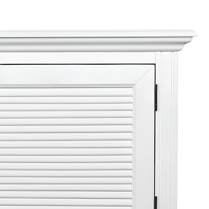 West Beach Hamptons Entertainment Unit White, 1.7m