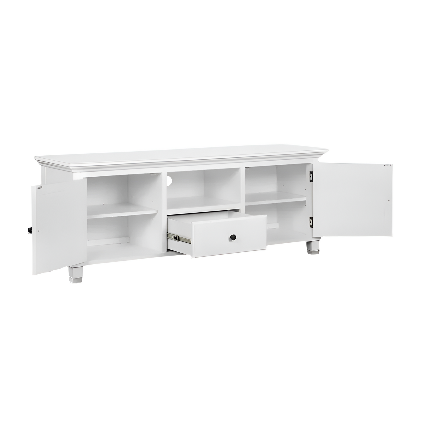 West Beach Hamptons Entertainment Unit White, 1.7m
