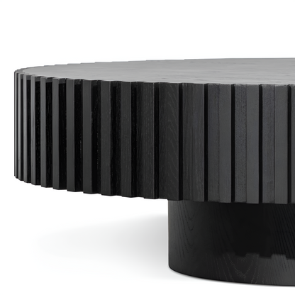 Zenith Black Oak Round Table.