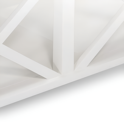 Sorrento Hamptons Square Coffee Table White, 120cm